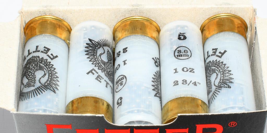 50 Rounds of Fetter 12 Ga Premium Shotshells