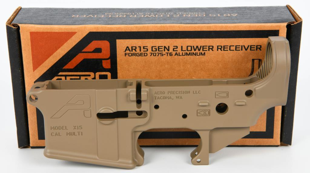 Aero Precision AR-15 Stripped Lower Receiver Gen 2