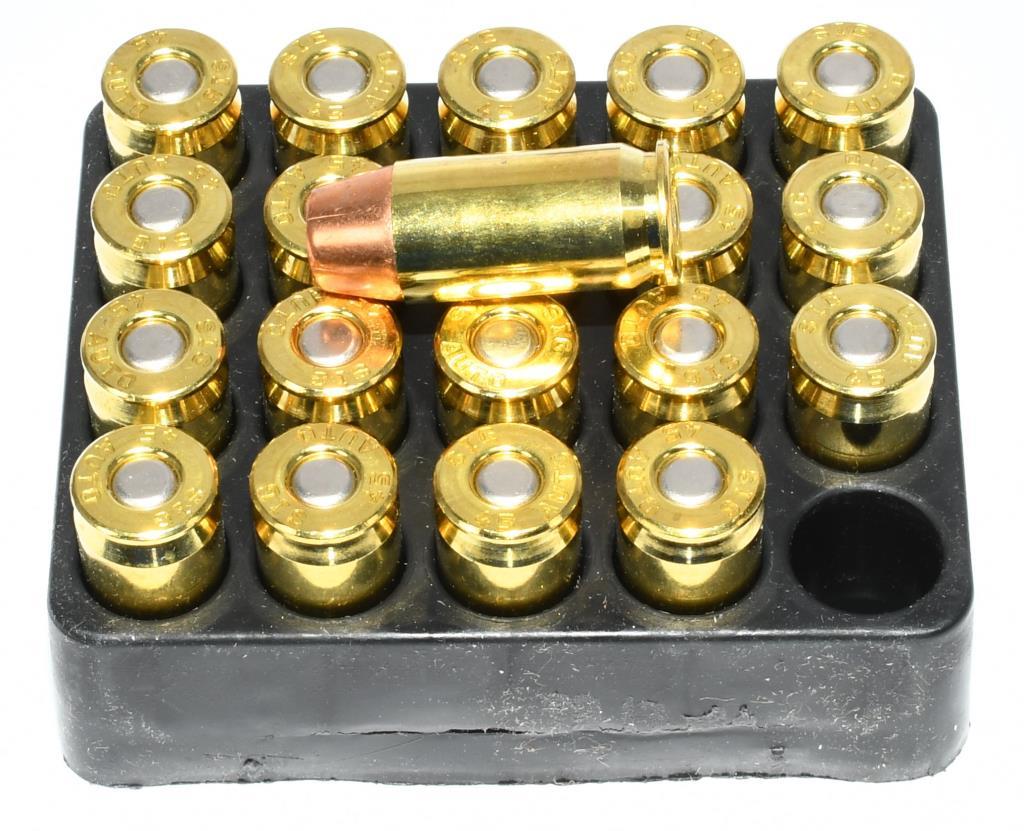 40 Rounds Of Sierra .45 ACP JHP Ammunition
