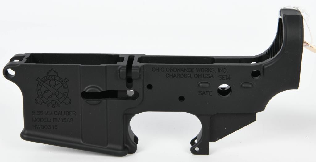 Ohio Ordnance Works RM15A2 Stripped Lower Receiver