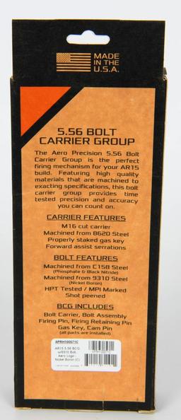 New Aero Precision AR15 5.56mm Bolt Carrier Group