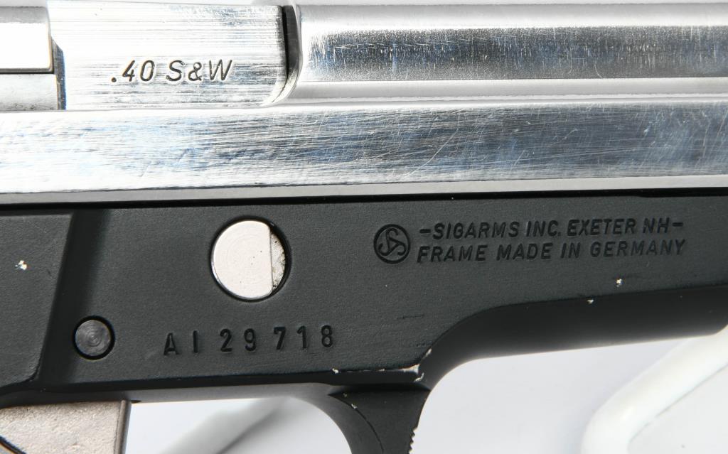 Sig Sauer P229 Stainless Semi Auto Pistol .40 S&W