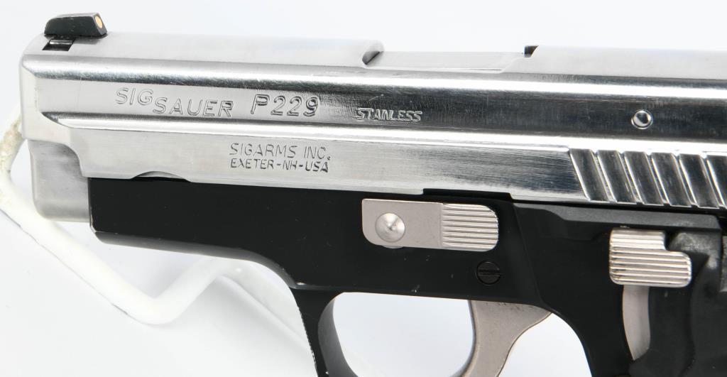 Sig Sauer P229 Stainless Semi Auto Pistol .40 S&W