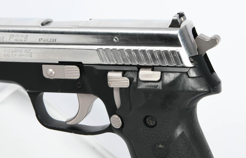 Sig Sauer P229 Stainless Semi Auto Pistol .40 S&W