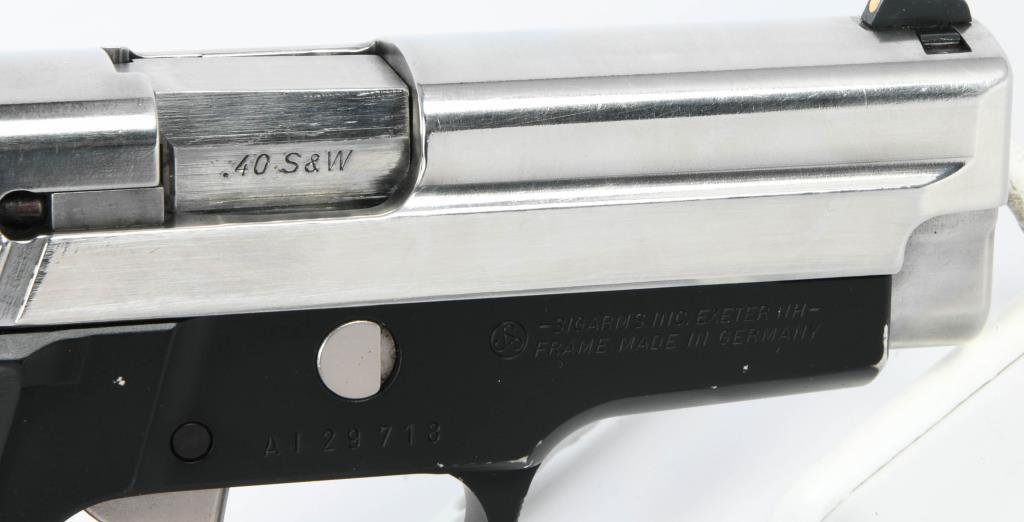 Sig Sauer P229 Stainless Semi Auto Pistol .40 S&W