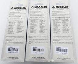 3 NIP Mec-Gar 8 Round .45 Cal 1911 Magazines