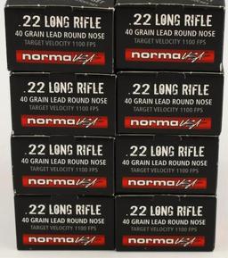 500 Rounds Of Norma Tac-22 .22 LR Ammunition