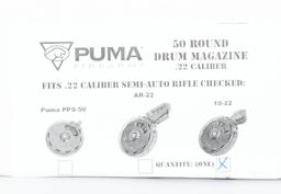 NIB Puma 50 Rd Drum Magazine For Ruger 10/22
