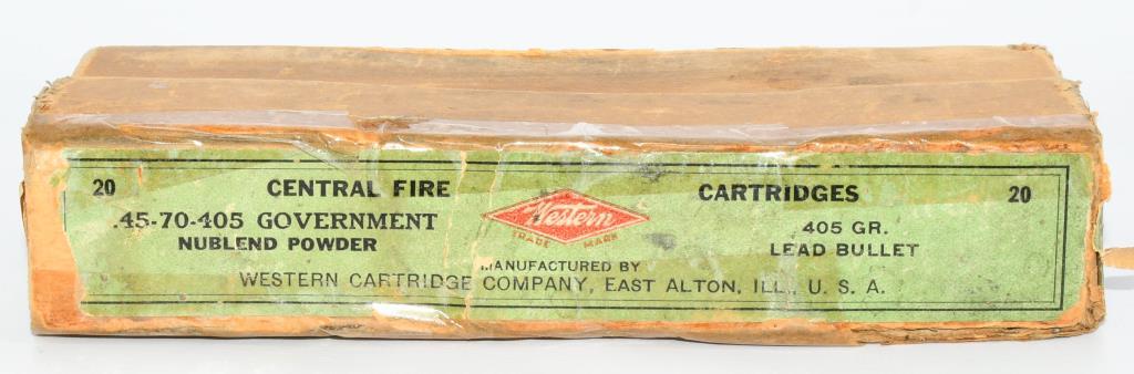 Collector Box Of Western .45-70 Govt Ammunition
