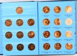 US Medals Of Presidents Set & Book Of First Day