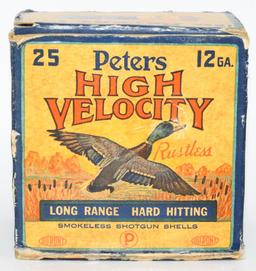 25 Rd Collector Box Of peter's 12 Ga Shotshells
