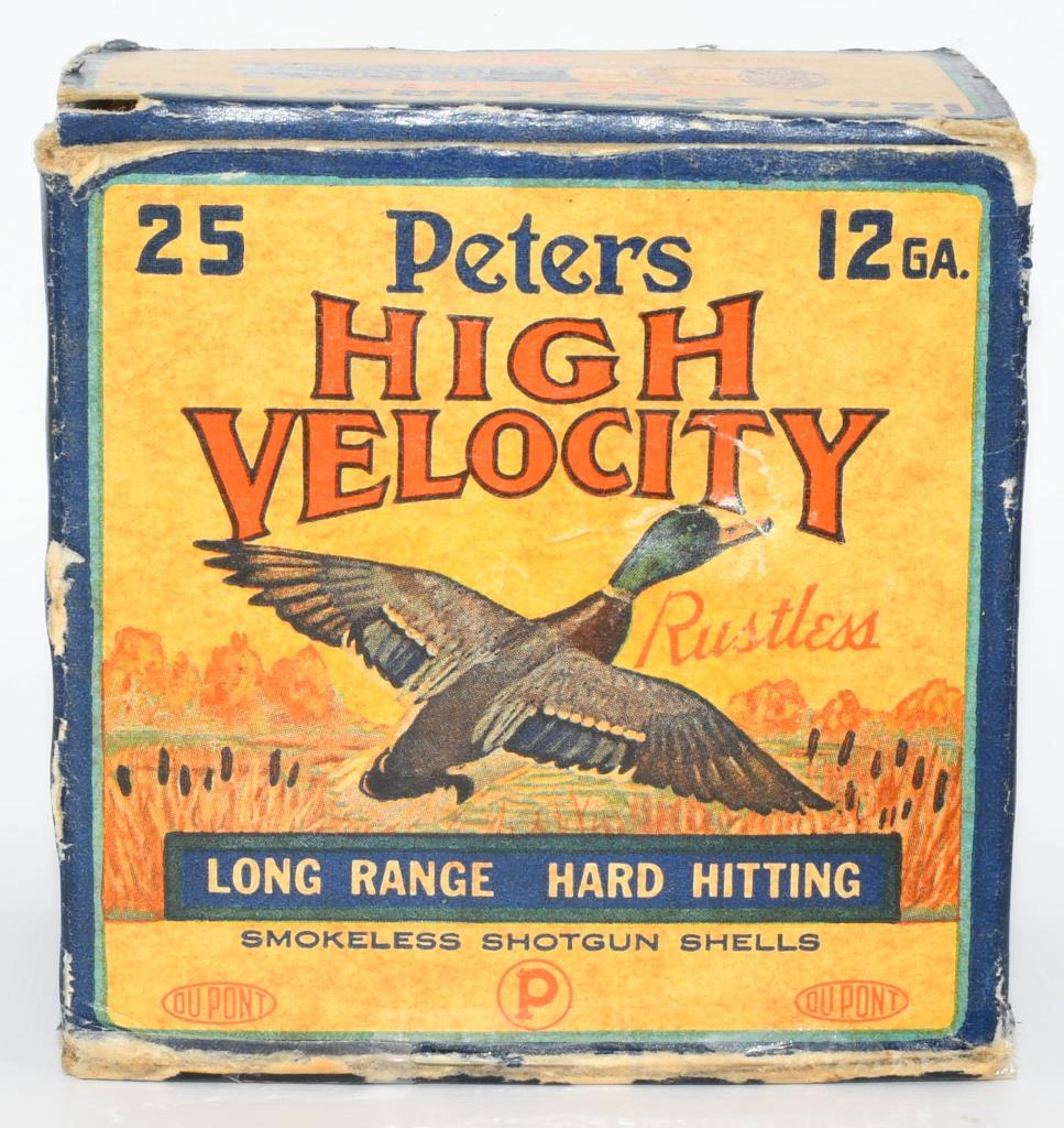 25 Rd Collector Box Of peter's 12 Ga Shotshells
