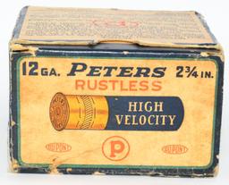 25 Rd Collector Box Of peter's 12 Ga Shotshells