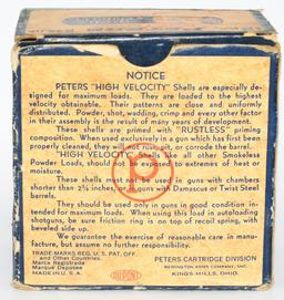 25 Rd Collector Box Of peter's 12 Ga Shotshells