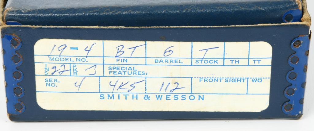 Smith & Wesson Model 19-4 Revolver .357 Magnum