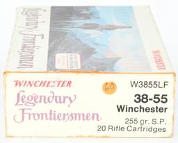Collector Box of Winchester Frontiersmen 38-55 Win