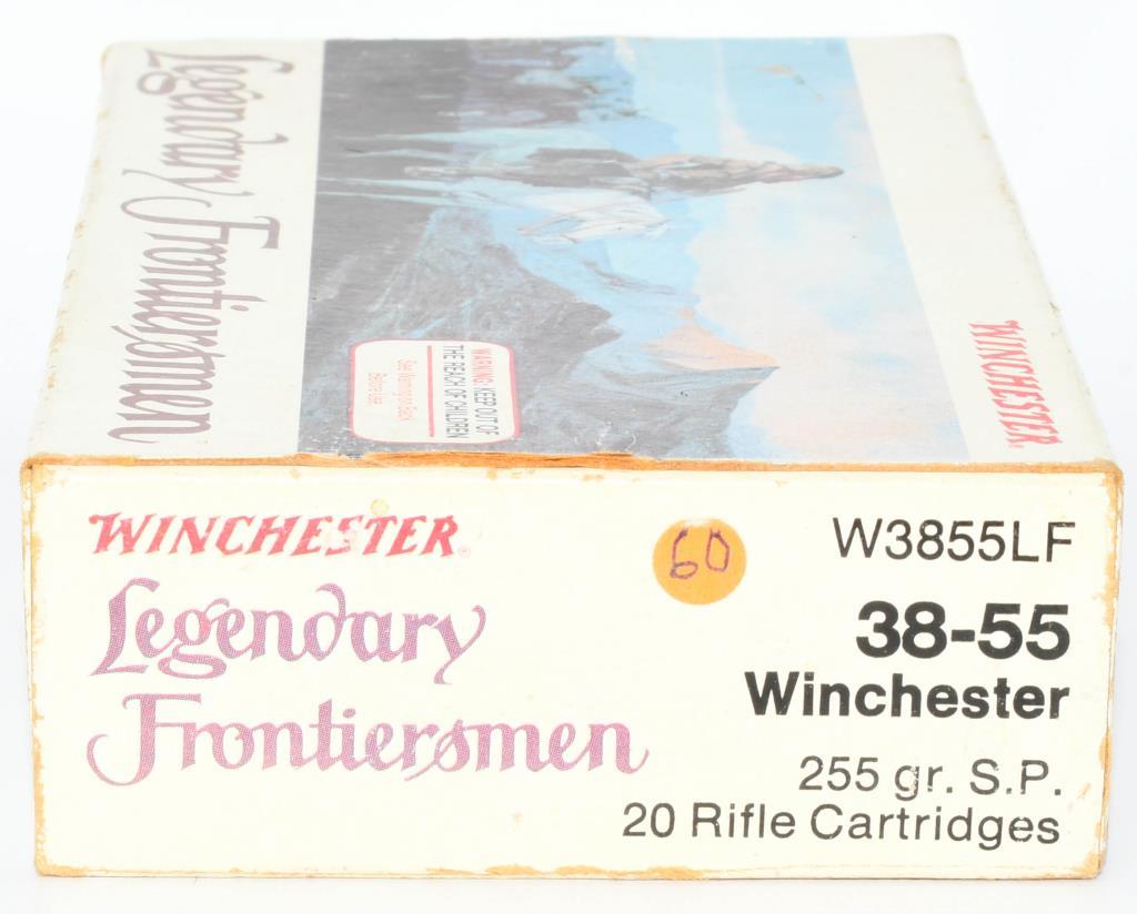 Collector Box of Winchester Frontiersmen 38-55 Win