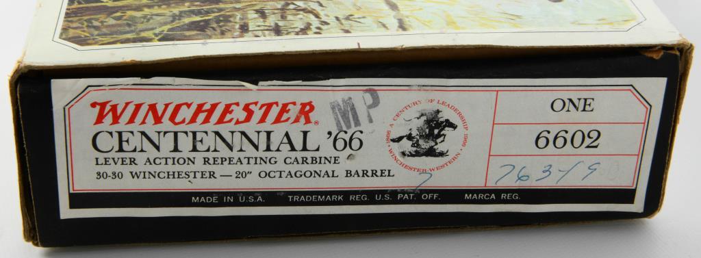 Mint Winchester Set of Two Centennial 66 Rifles