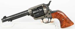 Engraved Colt Single Action Army Revolver .38 SPL