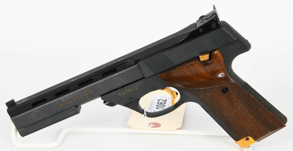 High Standard Victor Semi Auto Target Pistol .22