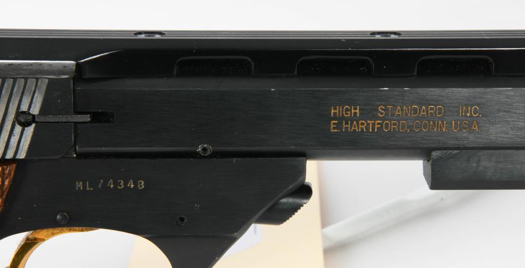 High Standard Victor Semi Auto Target Pistol .22