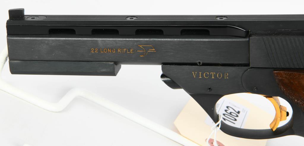 High Standard Victor Semi Auto Target Pistol .22