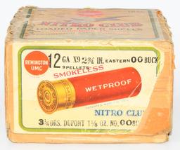 25 Rd Collector Box Remington UMC Nitro Club 12 Ga