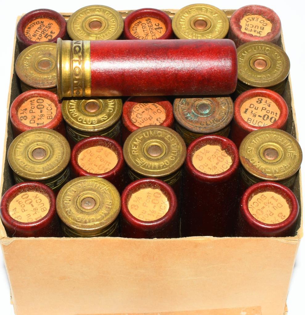 25 Rd Collector Box Remington UMC Nitro Club 12 Ga