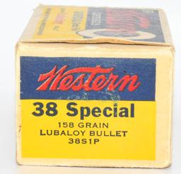 Collector Box of Western .38 SPL Ammunition