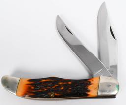 Camillus #26 2 Blade Folding Knife w/sheath