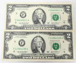 2 2003 A Series Collector United States 2 Dollar