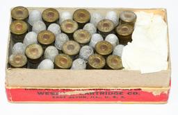 Collector Box Of Western .38 Long Colt Ammunition