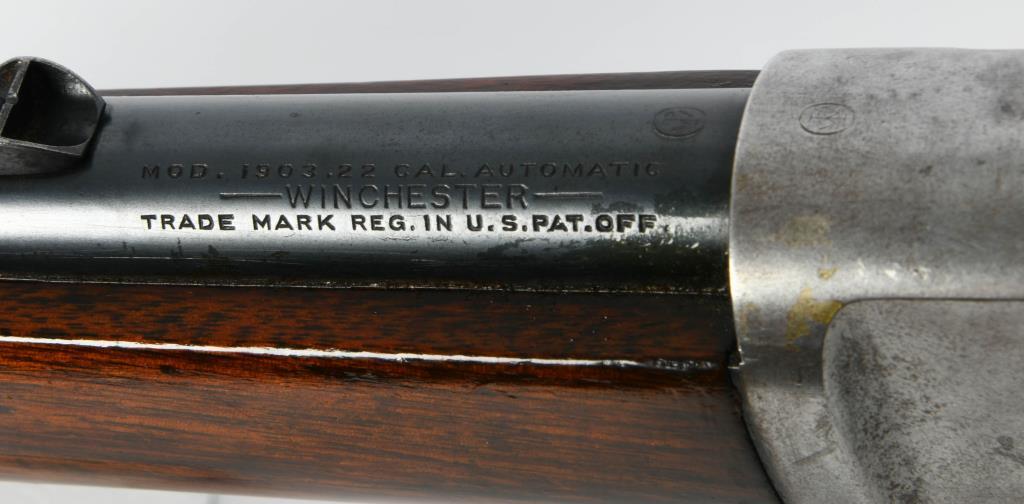 Winchester Model 1903 Semi Auto Rifle .22