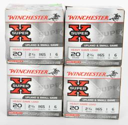 100 rds 20 Gauge Winchester Super X ammunition