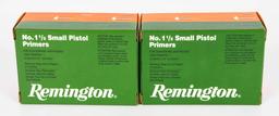 2000 Ct Of Remington # 1 1/2 Small Pistol Primers