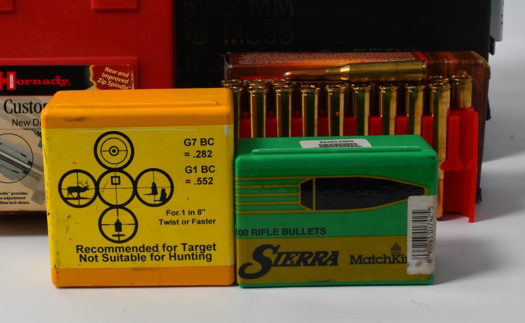 6.5 Japanese Ammo , Reloading Bullet Tips & Dies