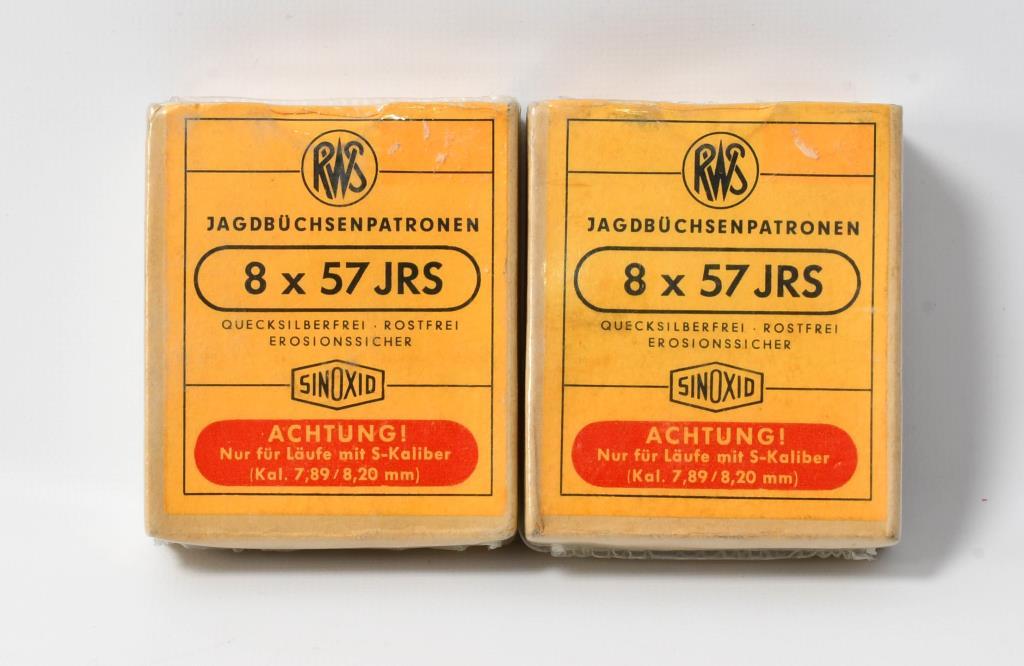 20 Rounds Of RWS 8x57 JRS Ammunition