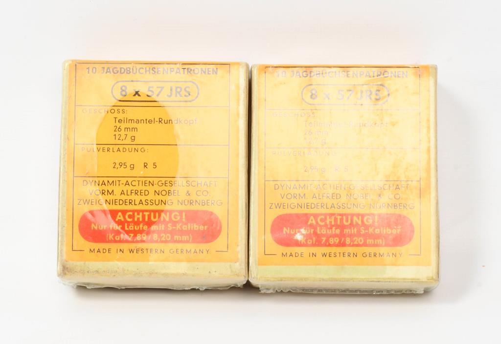 20 Rounds Of RWS 8x57 JRS Ammunition