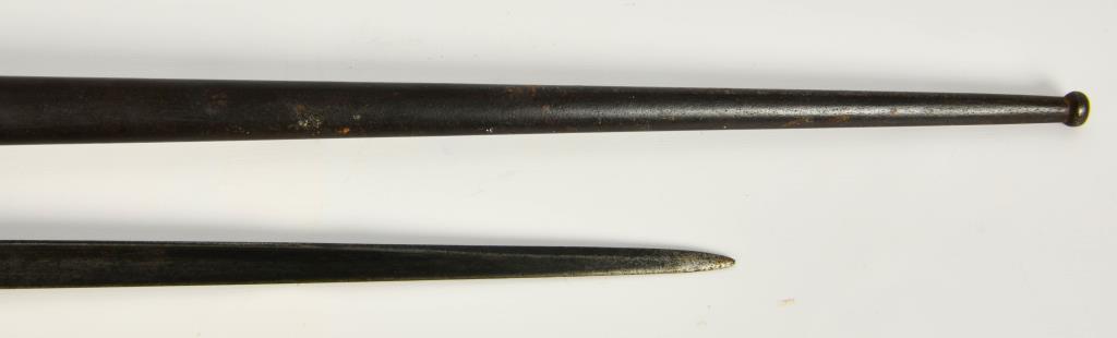 Imperial French Model 1874 Sword Bayonet w/scabbar