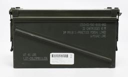 U.S. Army Practice 40 Millimeter Cartridge Can