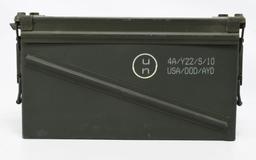 U.S. Army Practice 40 Millimeter Cartridge Can