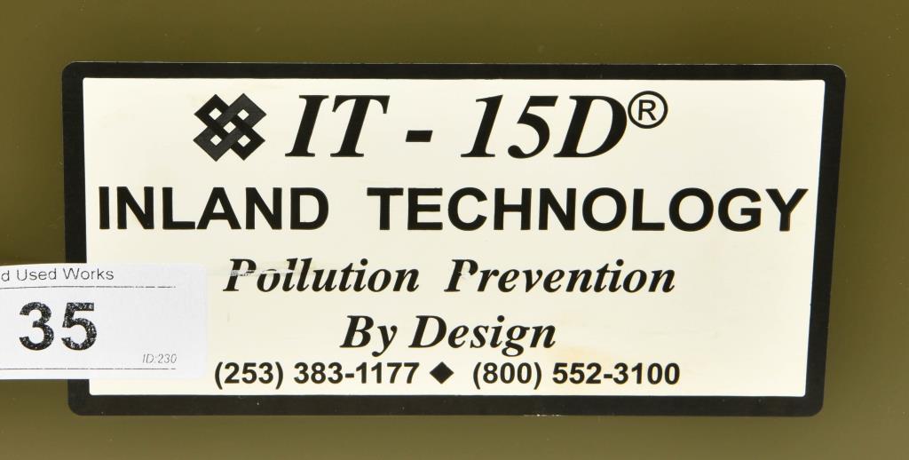 Military IT-15D Degreaser Partswasher