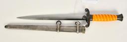 Army Dagger by Clemen & Jung Solingen w/ scabbard