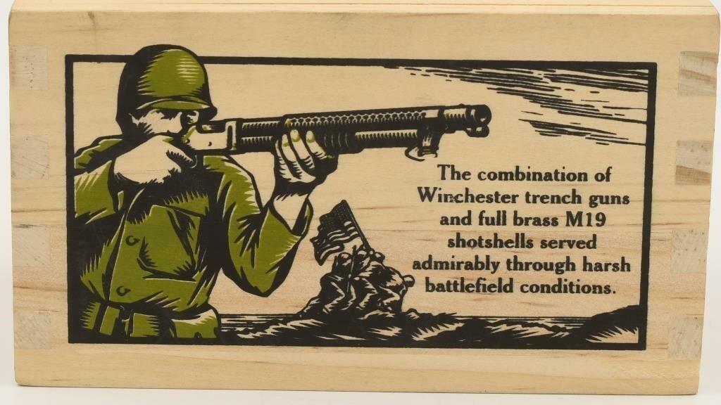 5 Rounds Of Winchester M19 Brass 12 Ga Shotshells