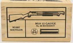 5 Rounds Of Winchester M19 Brass 12 Ga Shotshells