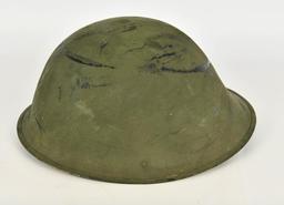 British MKIII Turtle Helmet 1953 w/liner & Strap