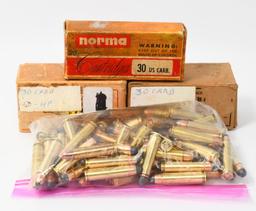 199 Rounds Of Mixed .30 Carbine Ammunition