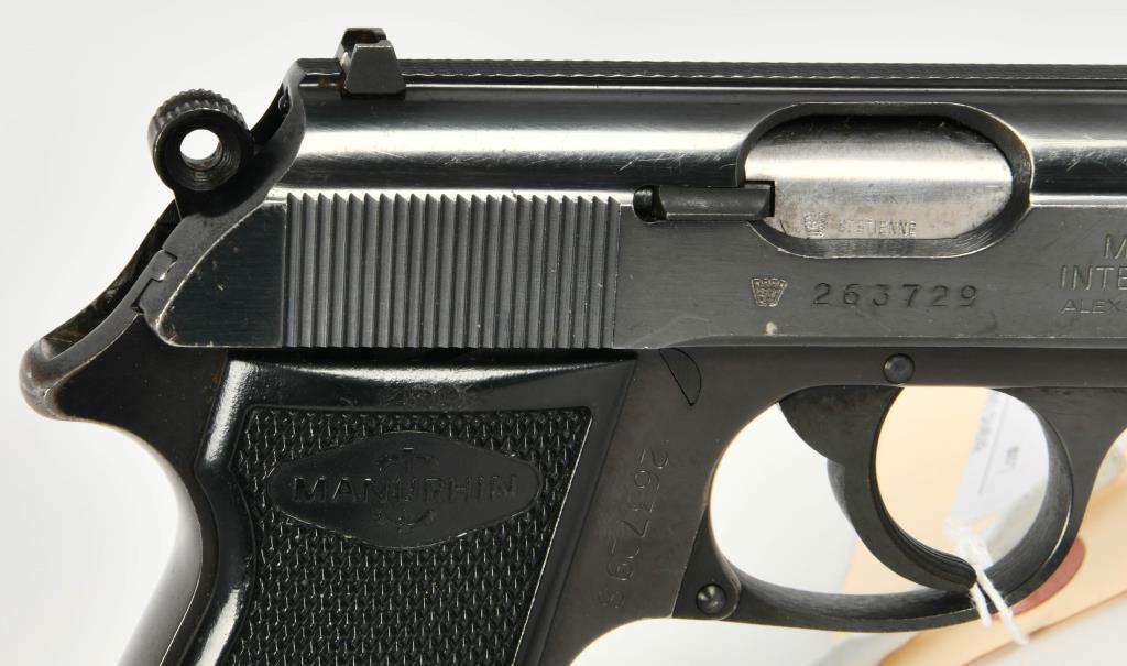 Manurhin Walther PPK/S Semi Auto Pistol .380 ACP
