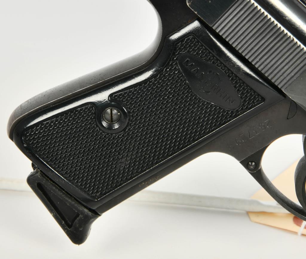 Manurhin Walther PPK/S Semi Auto Pistol .380 ACP