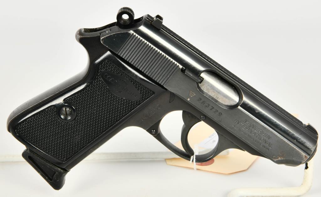 Manurhin Walther PPK/S Semi Auto Pistol .380 ACP